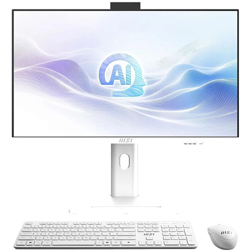 Моноблок MSI Modern AM273QP AI 1UM-095XRU 27" WQHD Core Ultra 7 155H/16Gb/1Tb SSD/kb+m/DOS White