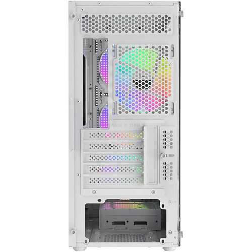 Корпус MicroATX Miditower Ocypus Gamma C50 WH ARGB White