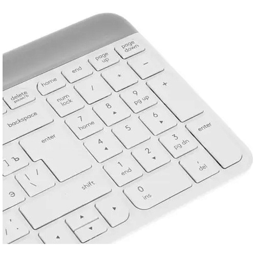 Клавиатура+мышь Logitech Wireless Combo MK470 White