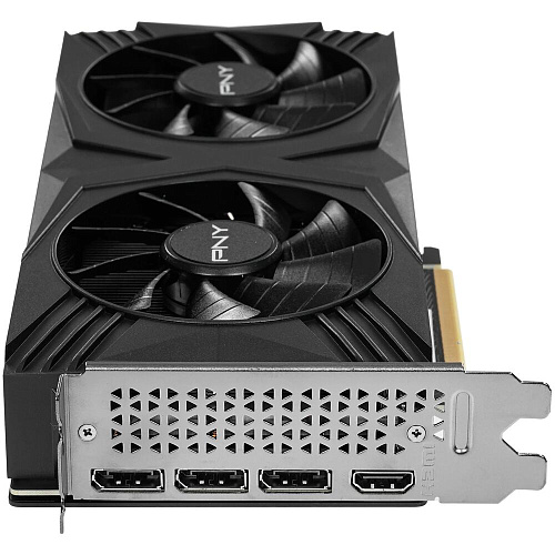 Видеокарта PNY GeForce RTX 4070 Super 12288Mb, Verto OC 12G (VCG4070S12DFXPB1-O) 1xHDMI, 3xDP, Ret