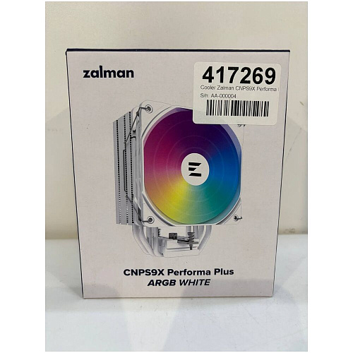 Охлаждение CPU Cooler Zalman CNPS9X Performa Plus ARGB White 1150/1155/1200/1700/1851/AM4/AM5 УЦЕНКА