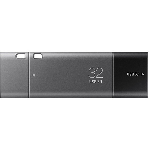 USB Flash накопитель 32GB Samsung DUO Plus ( MUF-32DB/APC ) USB3.1 Черный