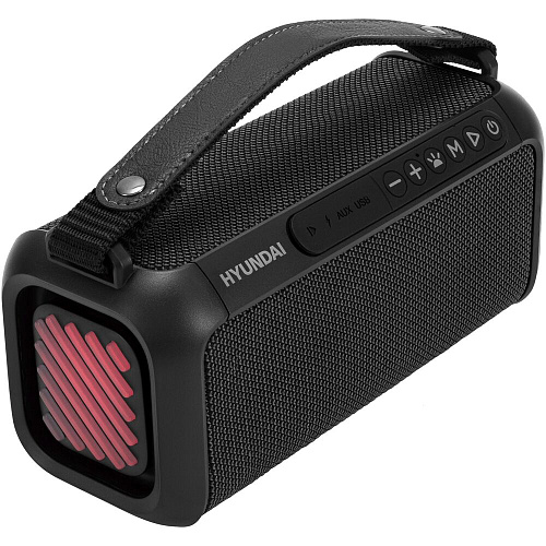 Портативная bluetooth-колонка Hyundai H-PS1007 Black