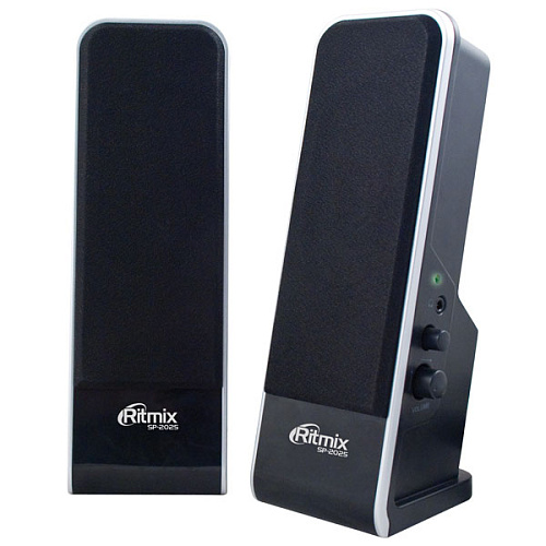 2.0 Колонки Ritmix SP-2025 AC 2*2.5W Black