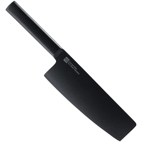 Xiaomi Huo Hou Heat Cool Black Non-stick, 4 ножа и подставка.