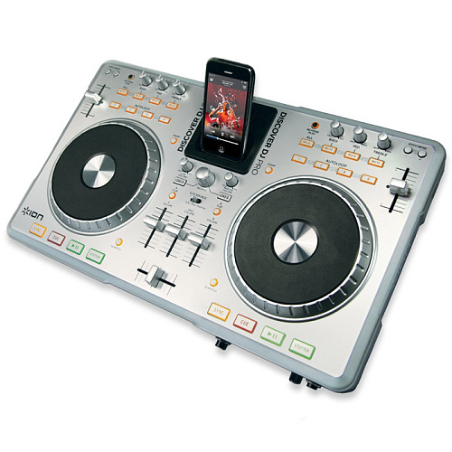 Диджейский пульт ION Audio DISCover DJ PRO с разъемом под iPod