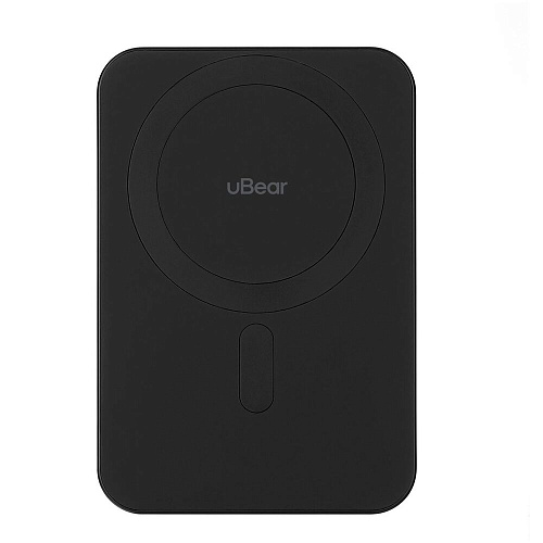 Внешний аккумулятор uBear Slide Magnetic Power bank MagSafe 10000mAh Black