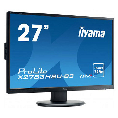 Монитор 27" Iiyama ProLite X2783HSU-B3 VA LED 1920x1080 4ms VGA HDMI DisplayPort УЦЕНКА
