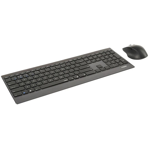 Клавиатура+мышь Rapoo 9500M Wireless Black