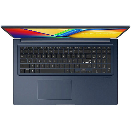 Ноутбук ASUS VivoBook 17 X1704VA-AU982 Core 5 120U/16Gb/512Gb SSD/17.3" FullHD/DOS Blue