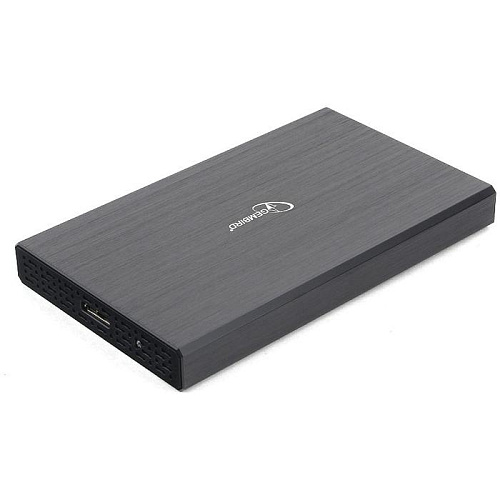 Корпус 2.5" Gembird EE2-U3S-55, SATA-USB3.0 Black алюминий