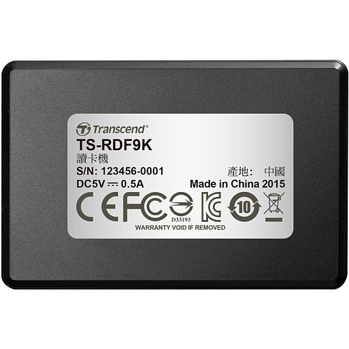 Card Reader Transcend All in 1 Multi SDHC (TS-RDF9K) USB 3.1 Черный