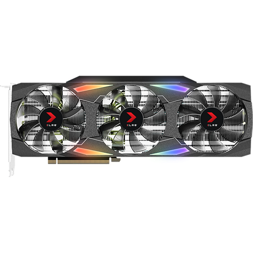 Видеокарта PNY GeForce RTX 3090 24576Mb, XLR8 Gaming Uprising Epic-X  24G (VCG309024TFXMPB) 1xHDMI, 3xDP, Ret 