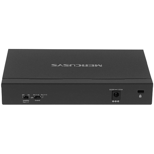 Коммутатор Mercusys MS108GP 8 ports 7 ports PoE+ 10/100/1000Mbps неуправляемый