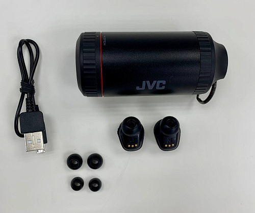 Bluetooth гарнитура JVC HA-XC70BT-R Black УЦЕНКА