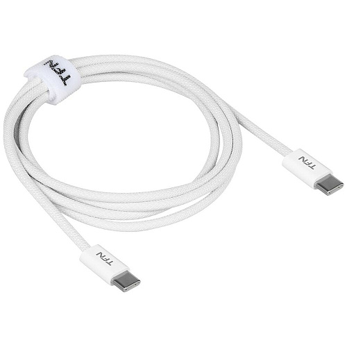 Кабель Type C - Type C 1.2m TFN TFN-C-IP-CC12M-WH 60W белый