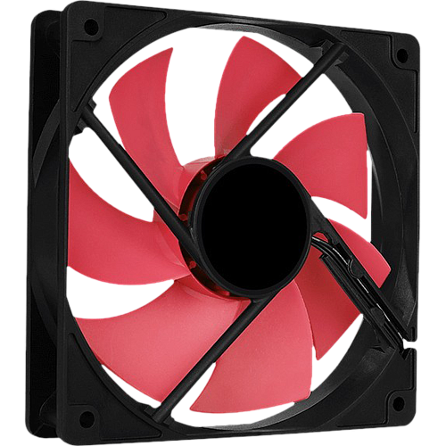Вентилятор 120x120 AeroCool Force 12 PWM Red Ret