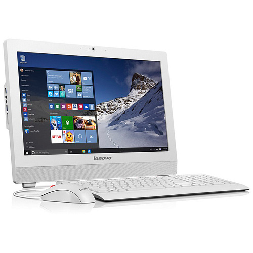 Моноблок Lenovo S200z 19.5" Intel J3060/2Gb/500Gb/Kb+m/DOS White