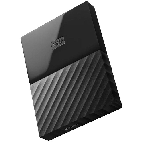 Внешний жесткий диск 2.5" 1Tb WD My Passport WDBYVG0010BBK-WESN USB3.0 Черный УЦЕНКА