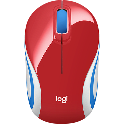 Мышь Logitech M187 Wireless Mouse Red