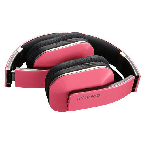 Bluetooth гарнитура Microlab T1 pink