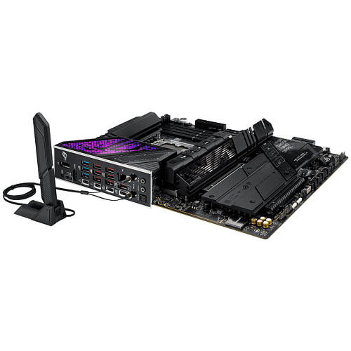 Материнская плата ASUS ROG Strix Z890-E Gaming WiFi Z890 Soc-1851 4xDDR5, 4xSATA3, RAID, 7хM.2, 2xPCI-E16x, 10xUSB3.2, 4xUSB3.2 Type C, DP, HDMI, WiFi, 5Glan, ATX