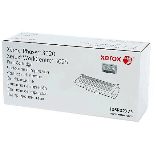 Картридж Xerox 106R02773 для Phaser 3020/WC 3025 (1500стр) УЦЕНКА