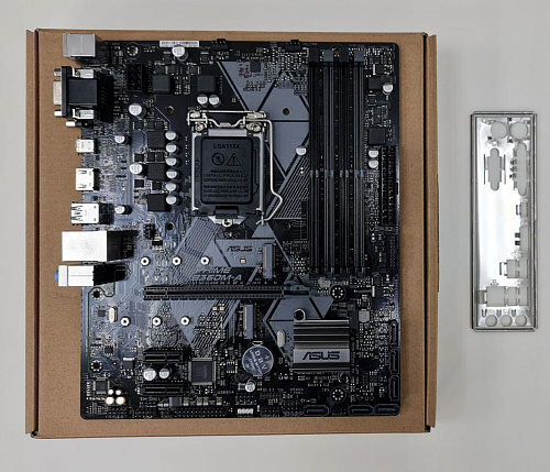 Материнская плата ASUS Prime B360M-A B360 Socket-1151v2 4xDDR4, 6xSATA3, 2xM.2, 1xPCI-E16x, 2xUSB3.1, 1xUSB3.1 Type C, D-Sub, DVI-D, HDMI, Glan, mATX УЦЕНКА