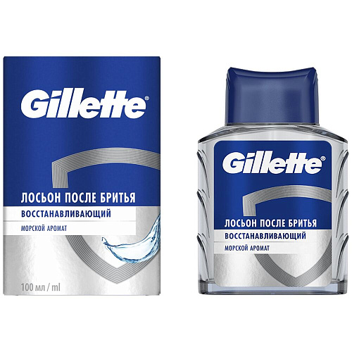 Gillette Лосьон после бритья Series восстанавливающий, 100 мл., 6 шт.