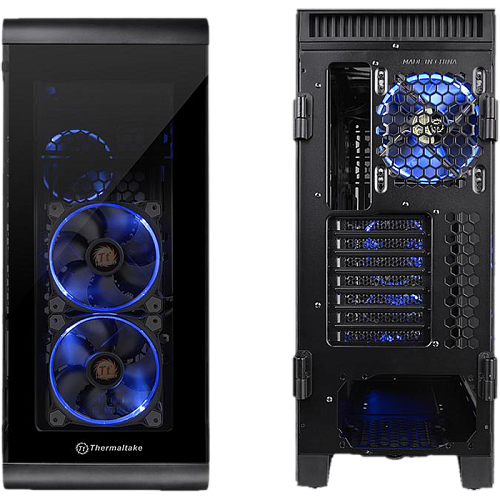 Корпус ATX Miditower Thermaltake View 32 RGB Edition Tempered Glass (CA-1J2-00M1WN-00) Black