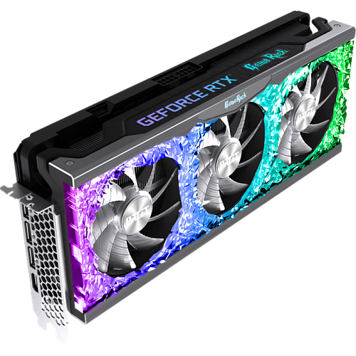 Видеокарта Palit GeForce RTX 3070 8192Mb, GameRock OC (NE63070H19P2-1040G) 1xHDMI, 3xDP, Ret
