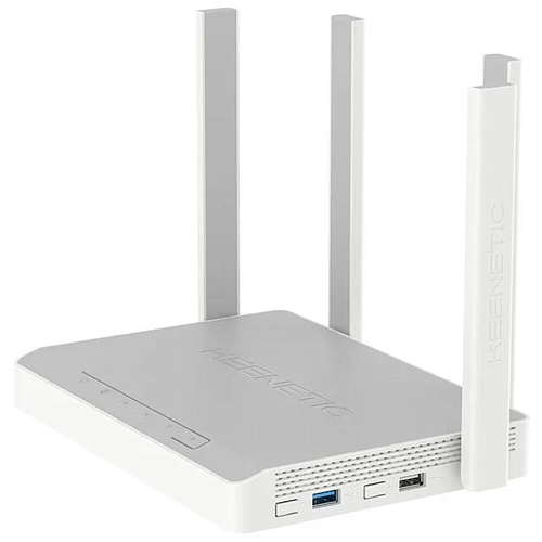 Беспроводной маршрутизатор Keenetic Ultra KN-1811 Wi-Fi 6 AX3200 5xGbLAN 1x2.5GbLAN 1xUSB2.0, 1xUSB3.0  поддержка модемов УЦЕНКА