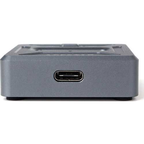 Корпус для SSD AgeStar 31CBNV1C (GRAY) M.2 NVME, USB3.0 Type C Серый