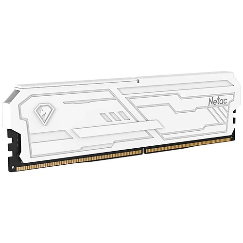 Модуль памяти DIMM 8Gb DDR4 PC25600 3200MHz Netac Shadow III (NTSHD4P32SP-08W) White