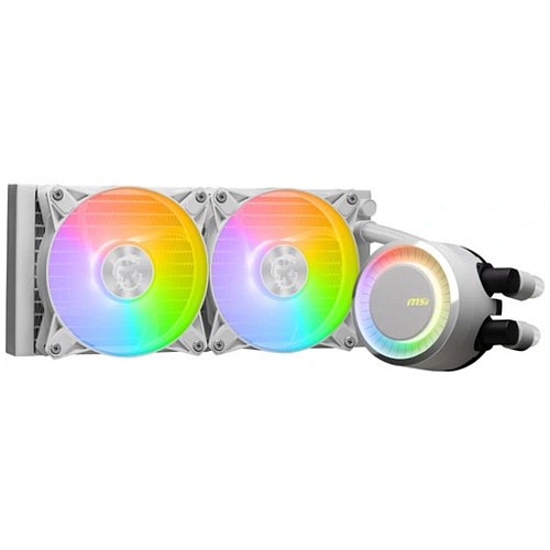 Система водяного охлаждения MSI MAG Coreliquid E240 White S115X/1200/1700/1851/1954, AM4/AM5)