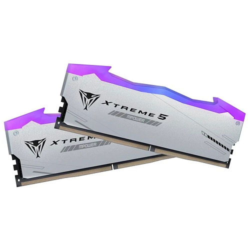 Модуль памяти DIMM 32Gb 2х16Gb DDR5 PC48000 6000MHz Patriot Memory Viper Xtreme 5 RGB Mpower (PVXR532G60C30KM)