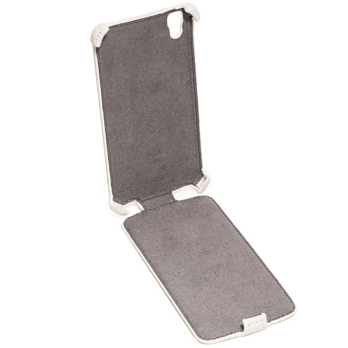 Чехол для Alcatel One Touch 6039Y Idol 3 Gecko Flip-case White