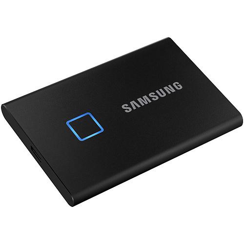 Внешний SSD-накопитель 1Tb Samsung T7 Touch MU-PC1T0K/WW (SSD) USB 3.2 Type C Черный