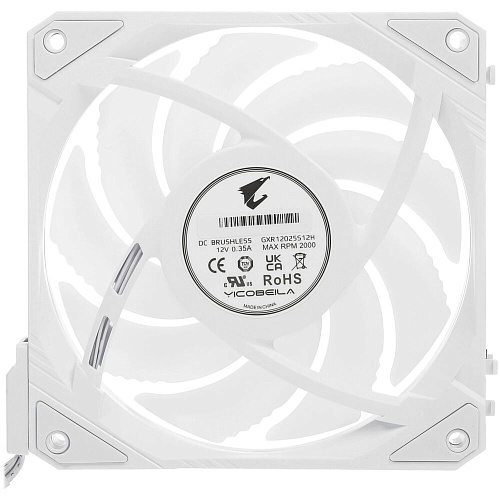 Вентилятор 120x120 Gigabyte AORUS 120 ARGB PWM 600-2000rpm (3-Pack) White