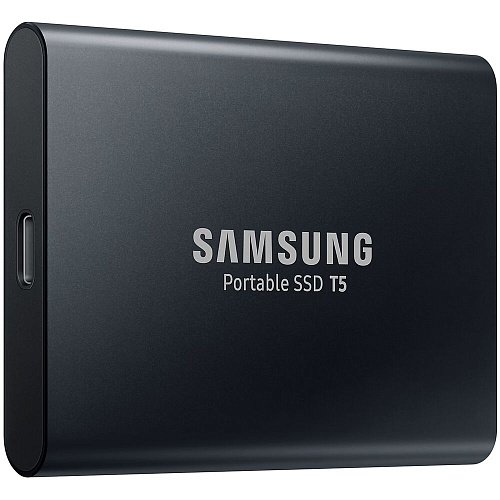 Внешний SSD-накопитель 1Tb Samsung T5 MU-PA1T0B/WW (SSD) USB 3.1 Type C Черный УЦЕНКА