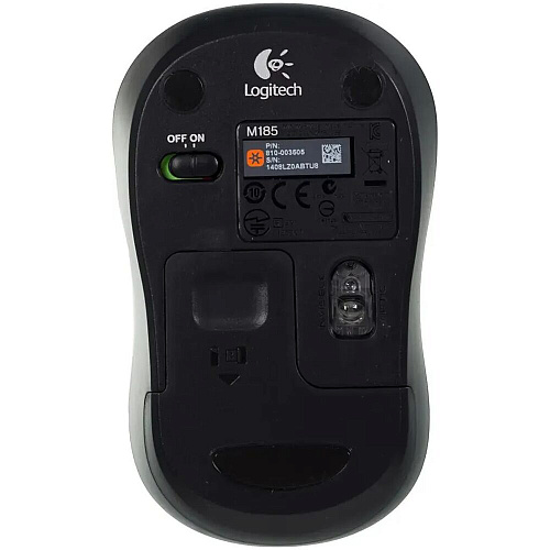 Мышь беспроводная Logitech M185 Wireless Blue