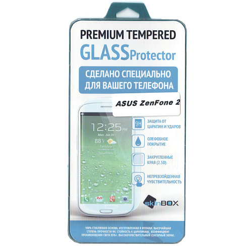 Защитное стекло для Asus ZenFone 2 ZE550ML\ZE551ML SkinBox