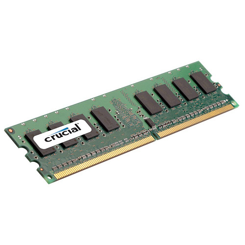 Модуль памяти DIMM 1Gb DDR2 667MHz Crucial 1R CL5 (CT12872AB667S) ECC Reg