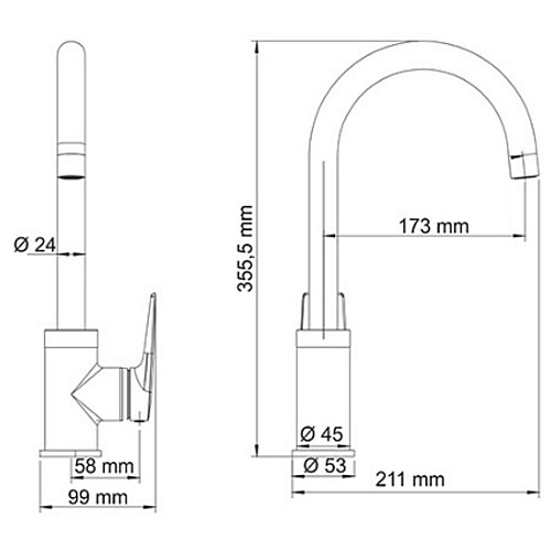 Смеситель для раковины WasserKRAFT Lopau 3207