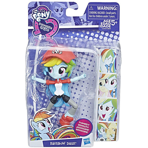 Hasbro My Little Pony Equestria Girls C0839 Мини-кукла Рейнбоу Дэш C0839