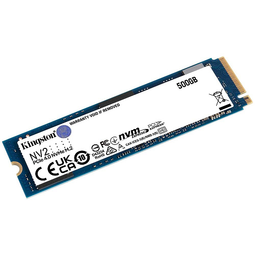 Внутренний SSD-накопитель 500Gb Kingston NV2 SNV2S/500G M.2 2280 PCIe NVMe 4.0 x4 УЦЕНКА