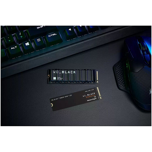 Внутренний SSD-накопитель 8000Gb Western Digital Black SN850X (WDS800T2X0E) M.2 2280 PCIe NVMe 4.0 x4