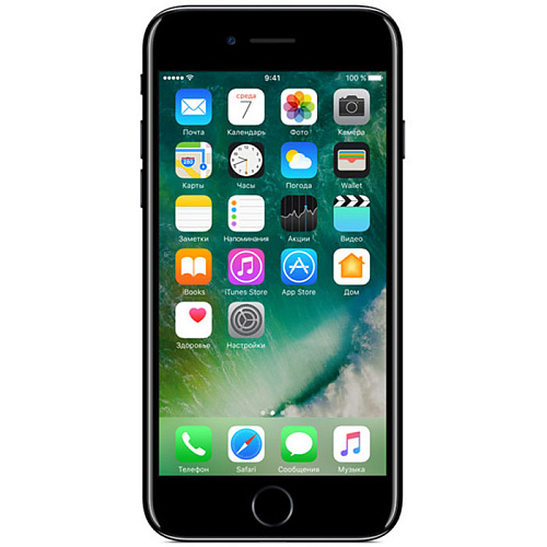 Смартфон Apple iPhone 7 32GB Jet Black (MQTX2RU/A) 