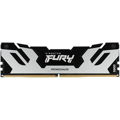 Модуль памяти DIMM 16Gb DDR5 PC51200 6400MHz Kingston Fury Renegade Silver (KF564C32RS-16)
