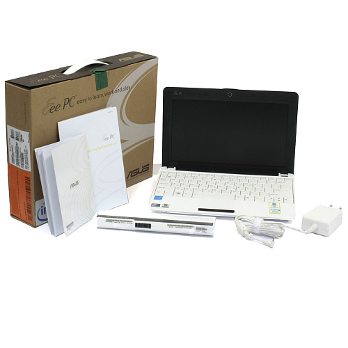Нетбук Asus EEE PC 1001PXD (1A) Atom-N455/1Gb/320Gb/10,1"/WiFi/cam/Win 7 Starter/White